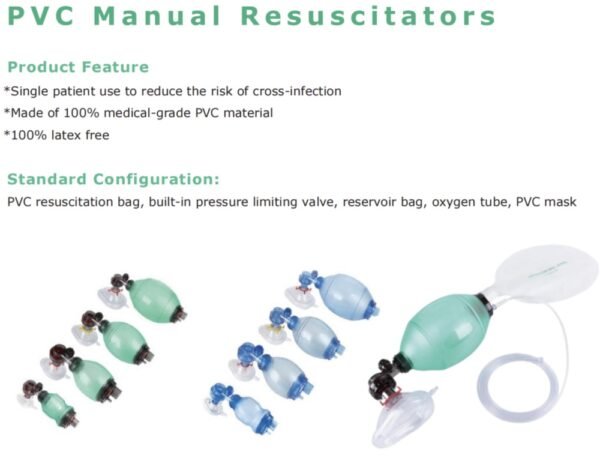 PVC Manual Resuscitator